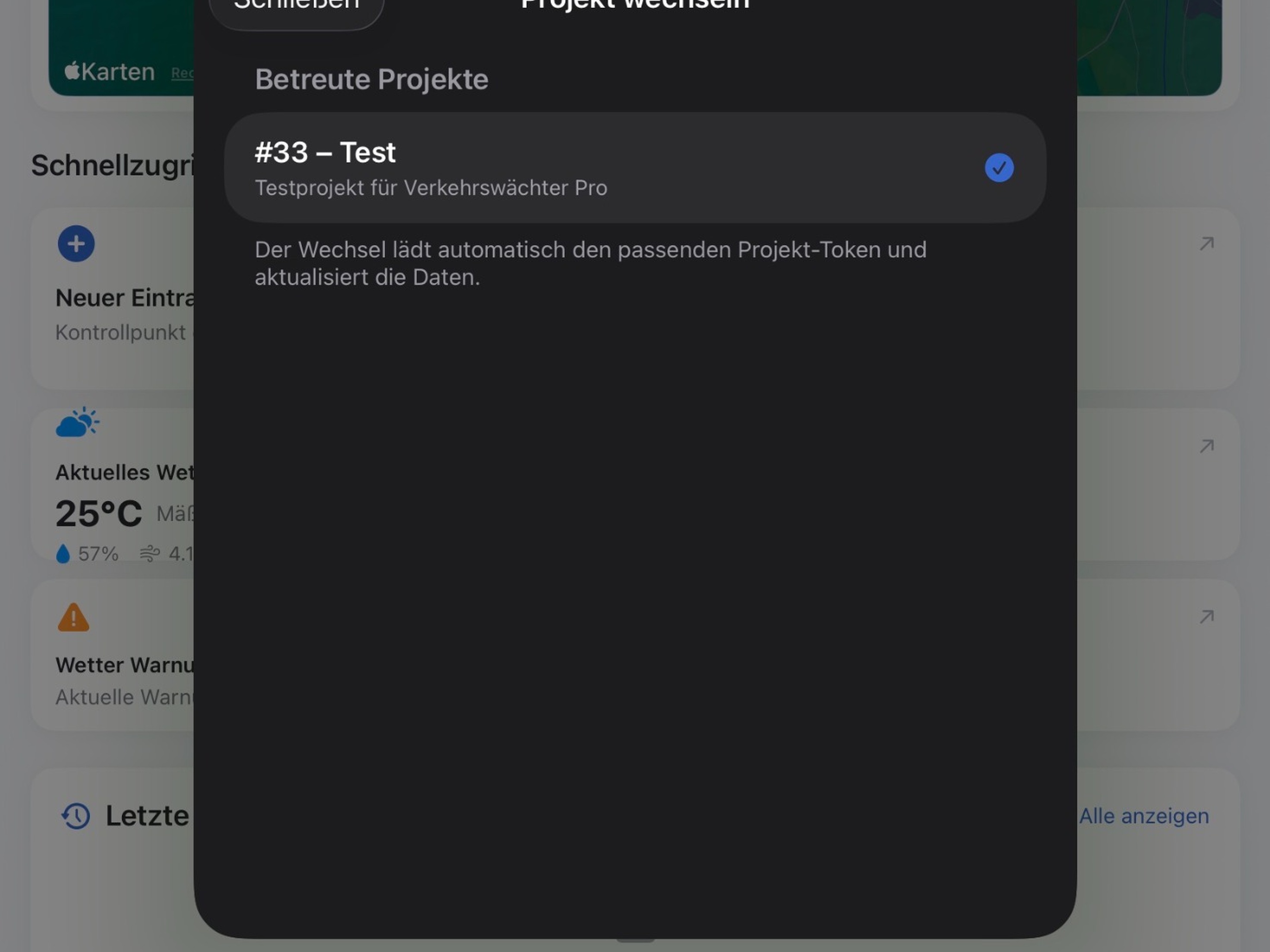 VerkehrsWächter Pro iPad Screenshot 2