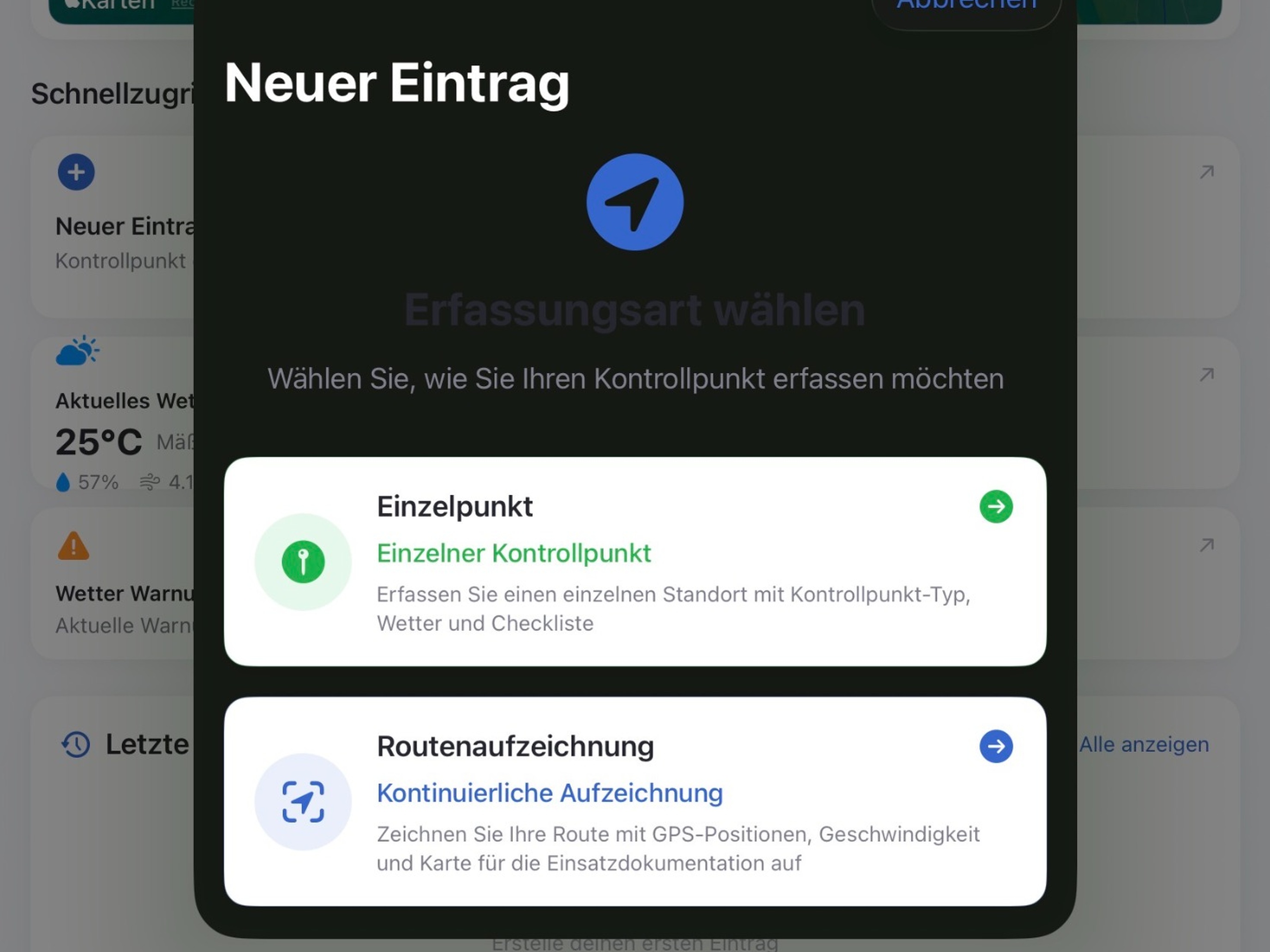 VerkehrsWächter Pro iPad Screenshot 4