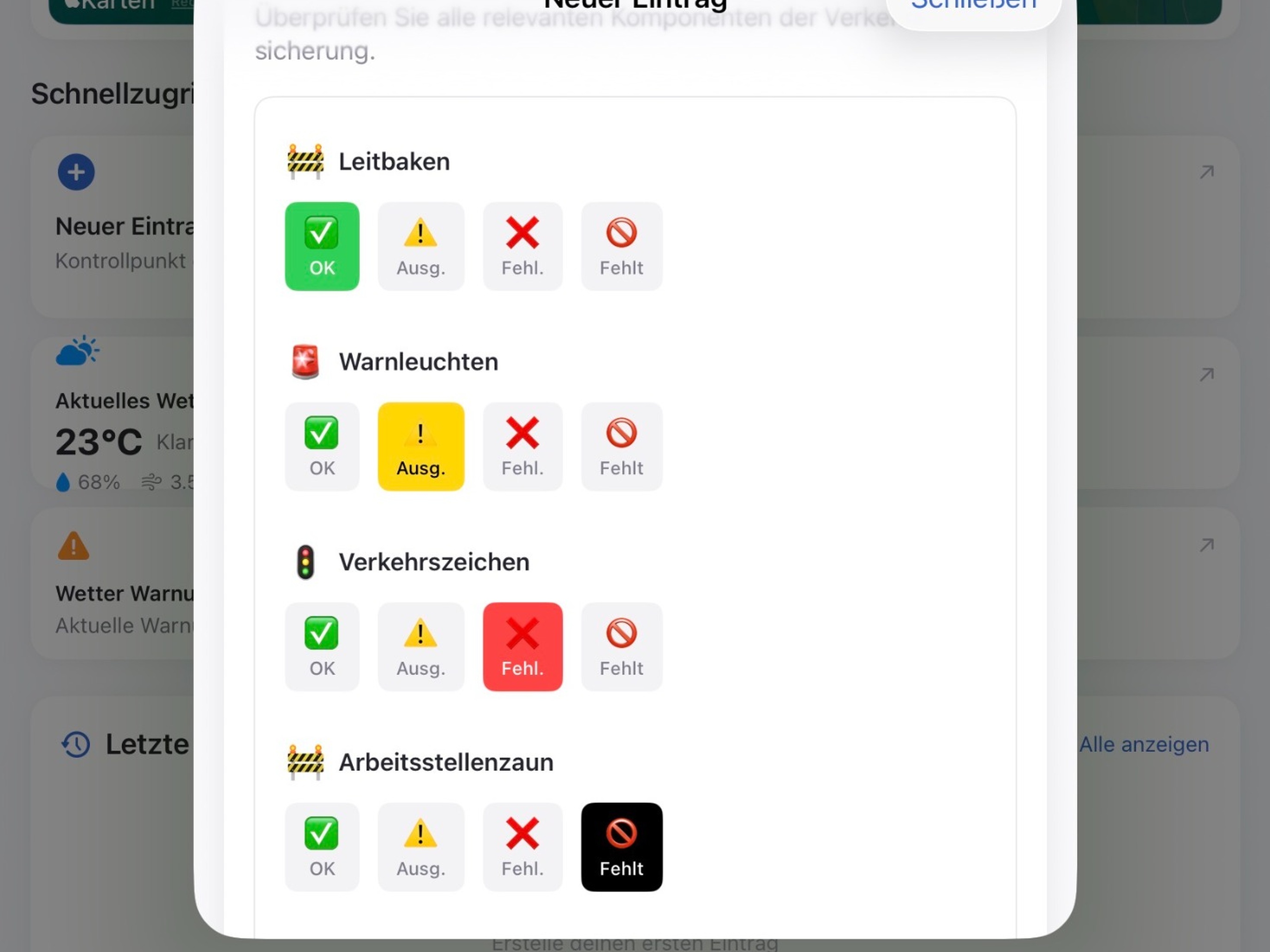 VerkehrsWächter Pro iPad Screenshot 6