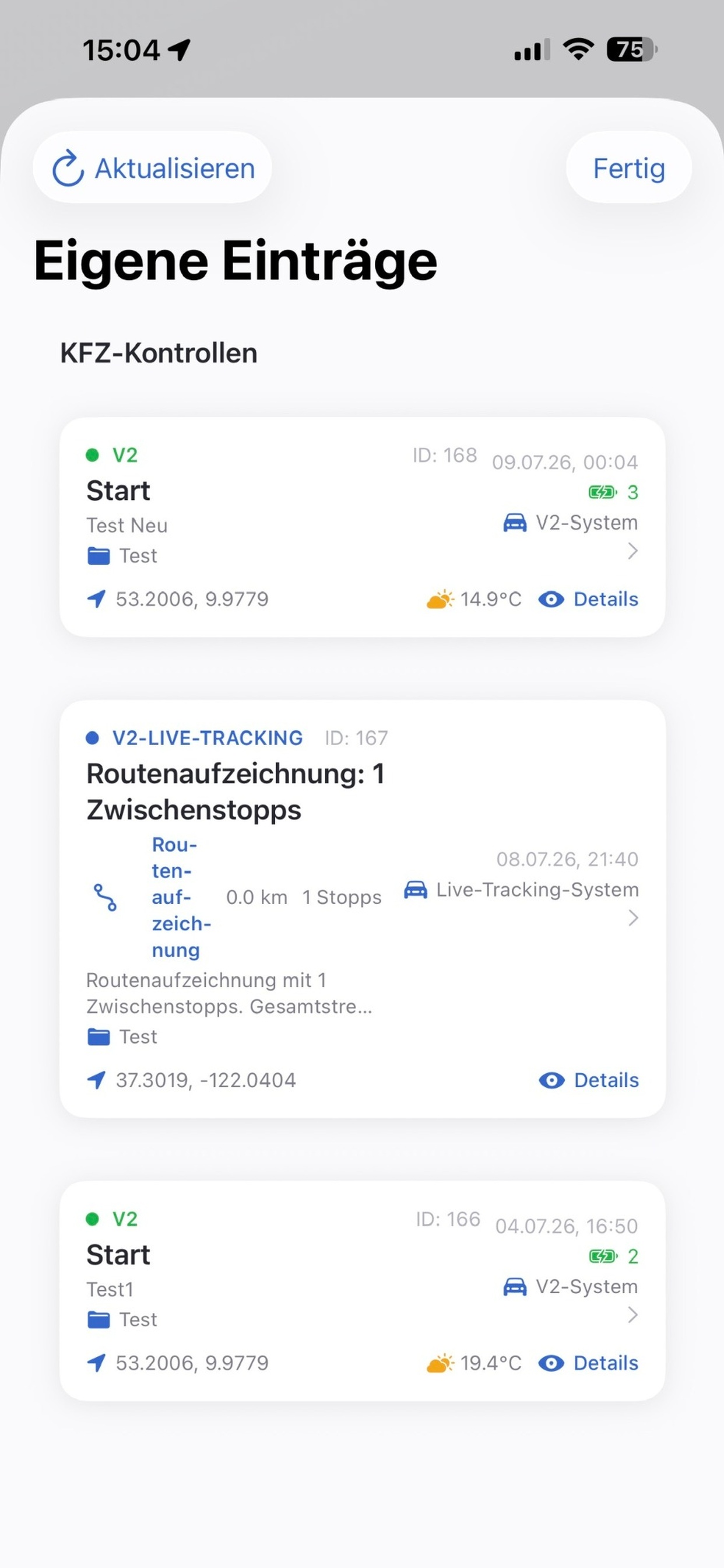 VerkehrsWächter Pro iPhone Screenshot 1
